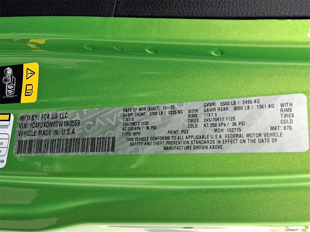 2026 Jeep Wrangler Sport S