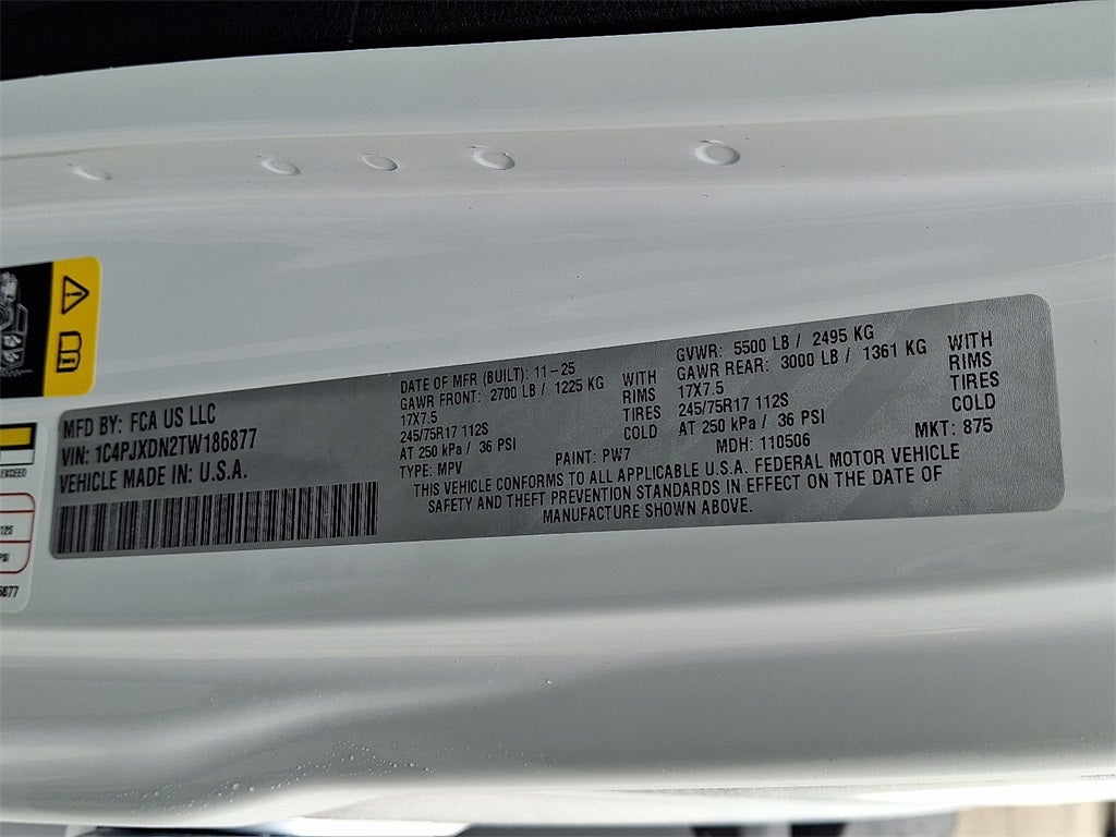 2026 Jeep Wrangler Sport S