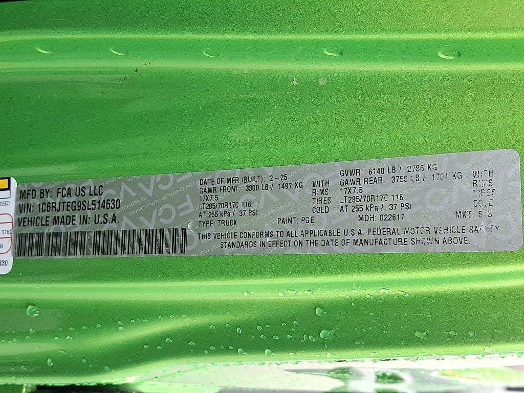 2025 Jeep Gladiator Mojave