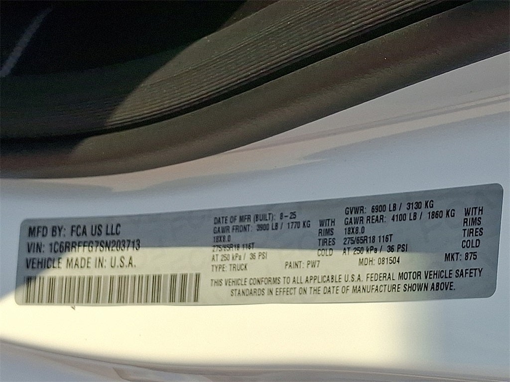 2025 RAM 1500 Big Horn/Lone Star