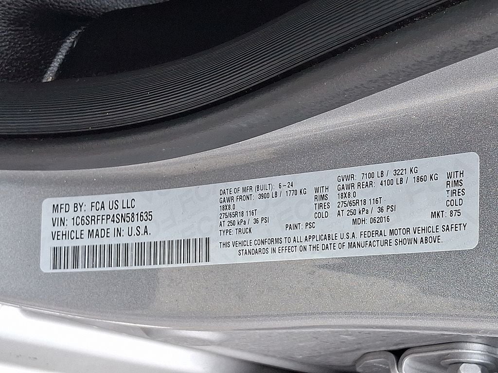 2025 RAM 1500 Big Horn/Lone Star