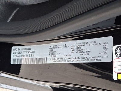 2026 RAM 1500 Big Horn/Lone Star