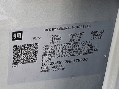 2022 Chevrolet Malibu LS 1FL