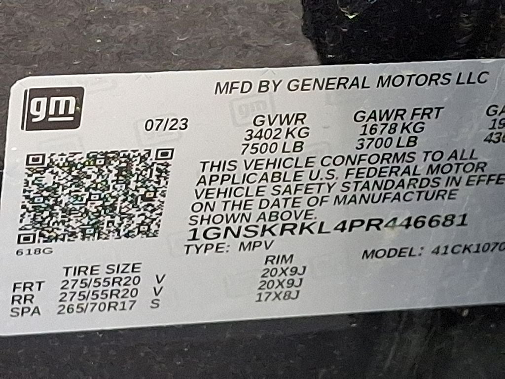 2023 Chevrolet Tahoe RST