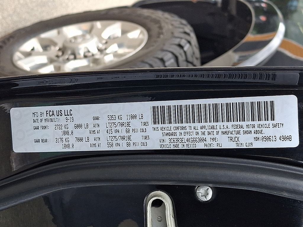 2019 RAM 3500 Laramie