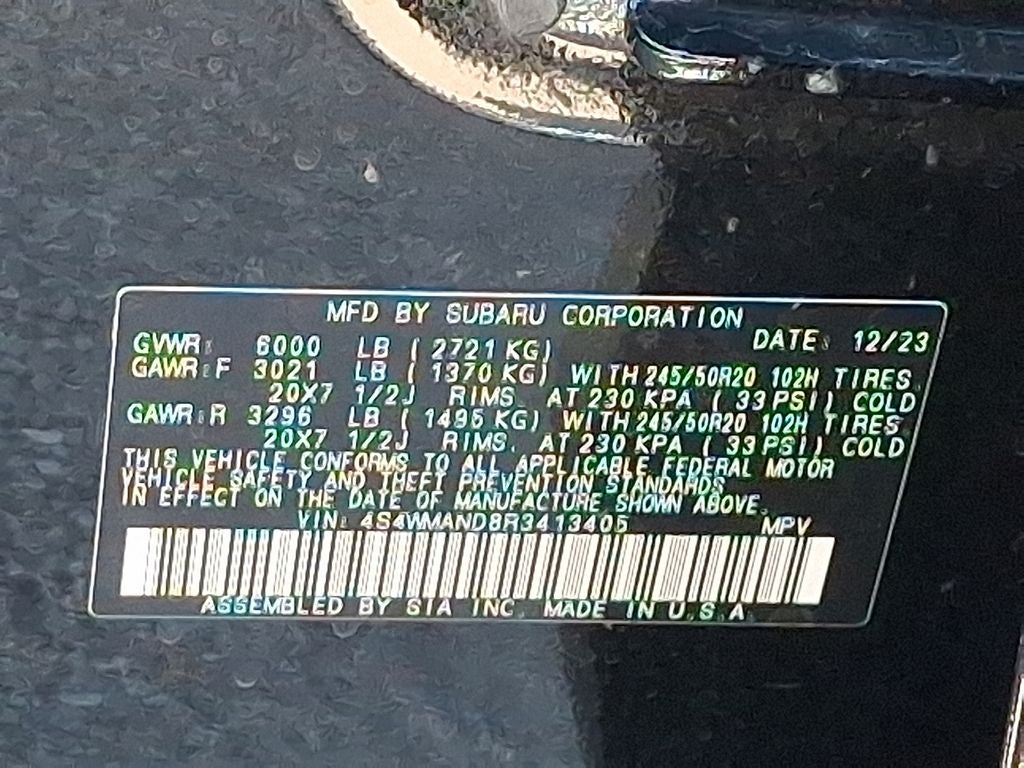 2024 Subaru Ascent Limited