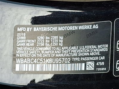 2019 BMW 8 Series M850i xDrive