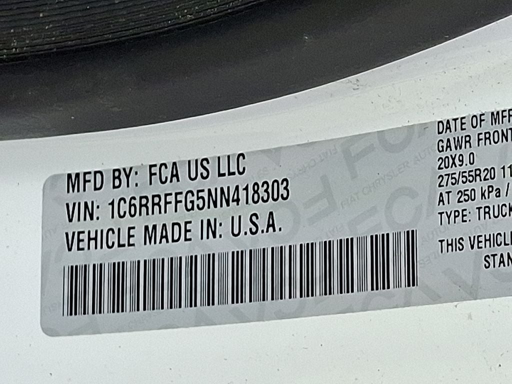 2022 RAM 1500 Big Horn/Lone Star