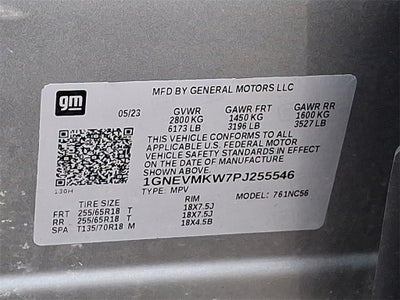 2023 Chevrolet Traverse LT Cloth w/2FL