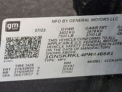 2023 Chevrolet Tahoe RST Performance Edition