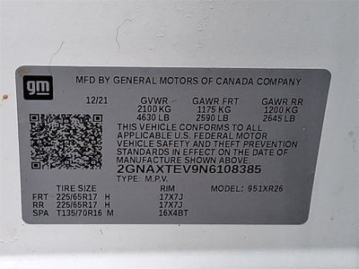 2022 Chevrolet Equinox LT