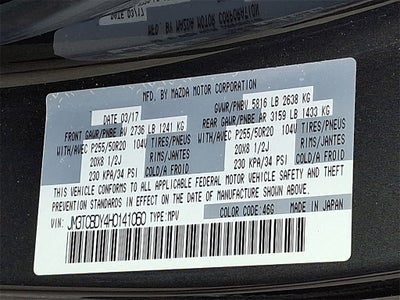 2017 Mazda Mazda CX-9 Grand Touring