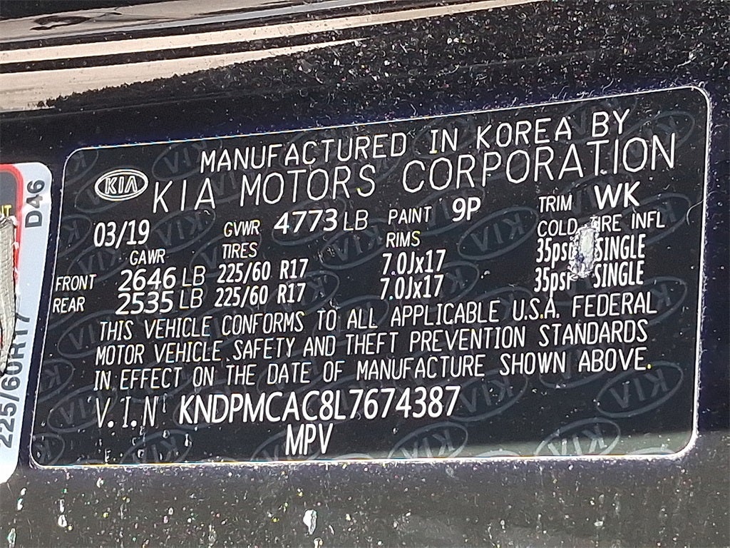 2020 Kia Sportage LX