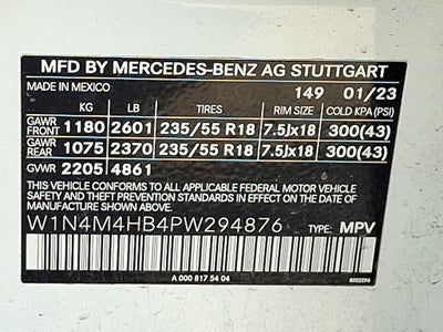2023 Mercedes-Benz GLB GLB 250 4MATIC®