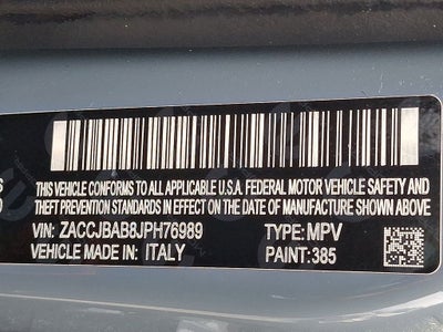 2018 Jeep Renegade Sport