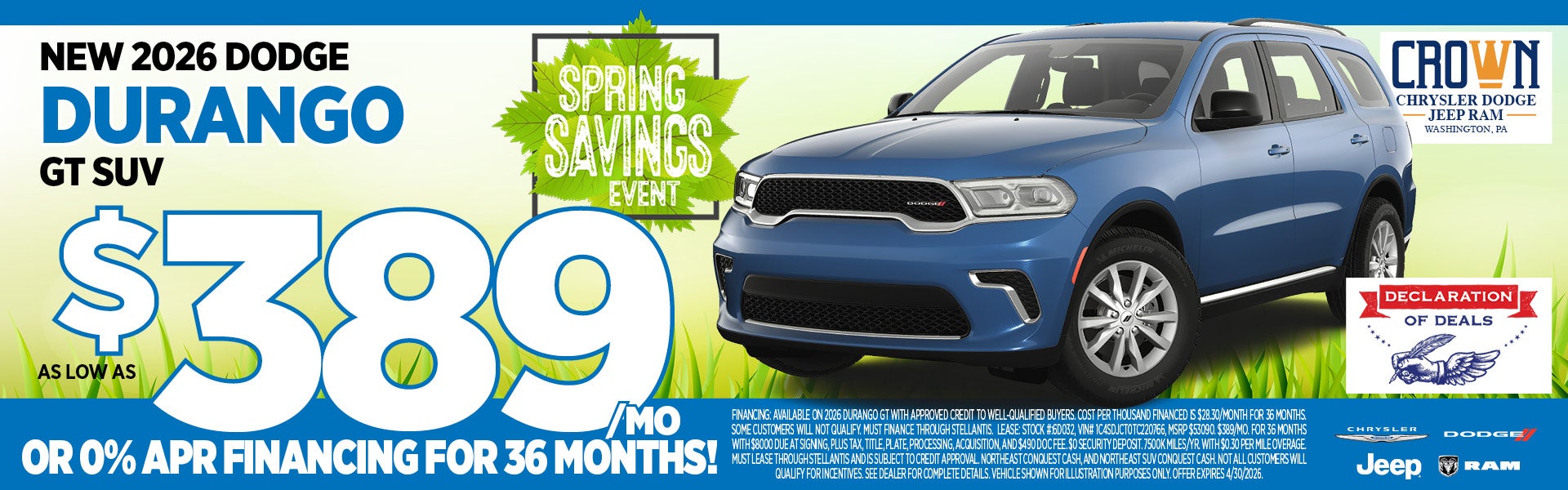 Spring Special!