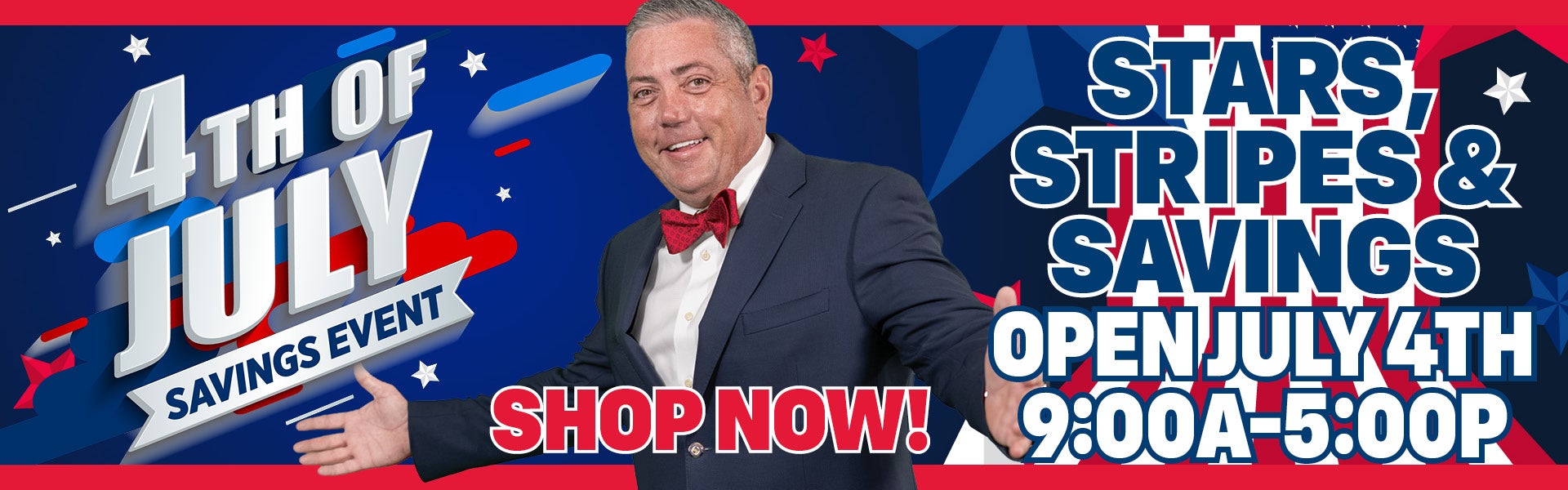 Open July 4th!