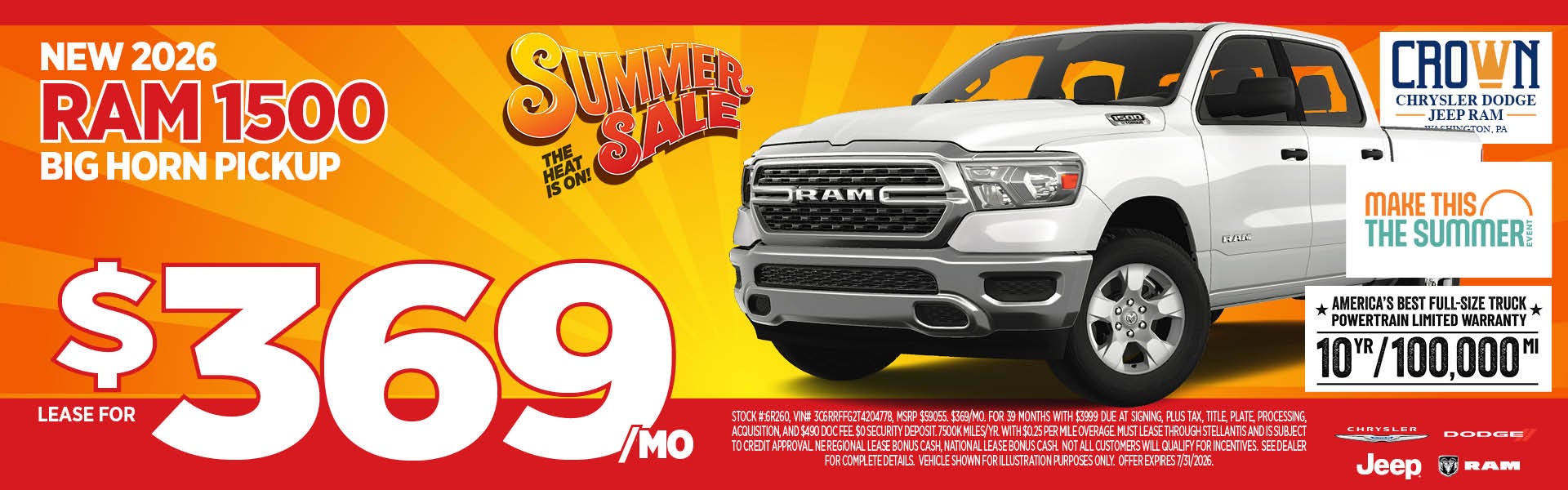 Summer Sale!