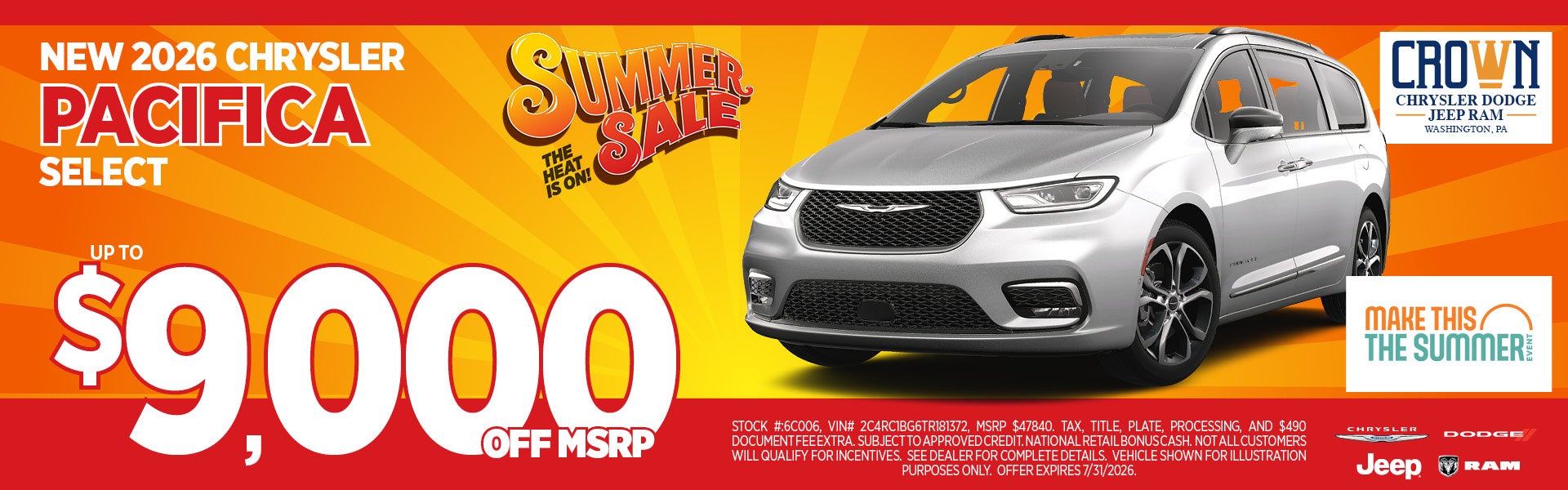 Summer Sale!