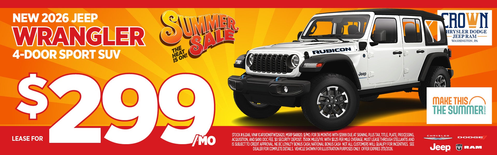 Summer Sale!