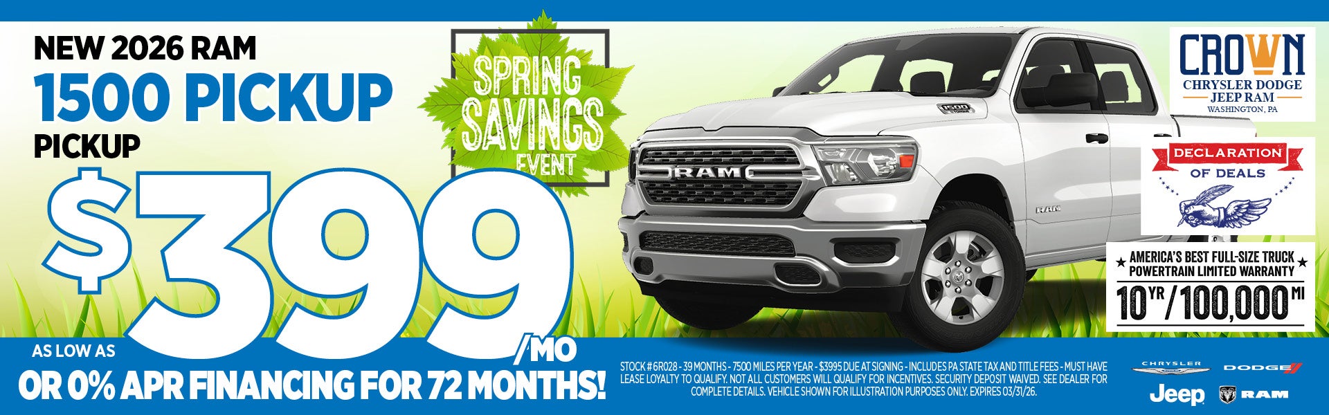 As Low As $399/mo. Or 0% APR